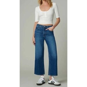 NWOT Joe's Jeans THE BLAKE High Rise Wide Leg Cropped 30